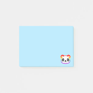 Rainbow Panda Post-it Notes