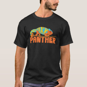 Rainbow panther chameleon reptile lover for a Herp T-Shirt