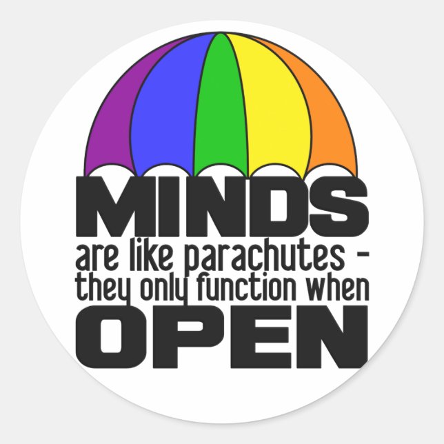 Rainbow Parachute stickers (Front)
