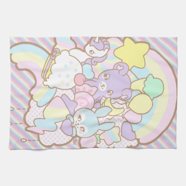 Rainbow Parade Towel (Horizontal)