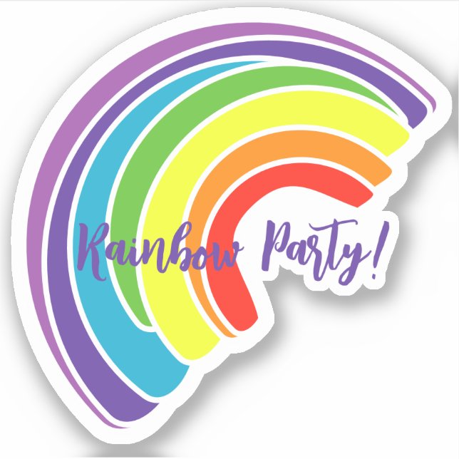 Rainbow Party Favour (Front)