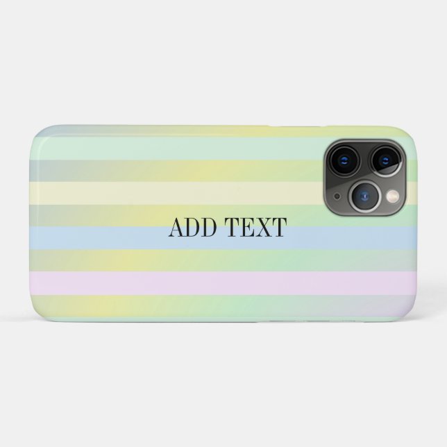 Rainbow pastel colours    Case-Mate iPhone case (Back (Horizontal))