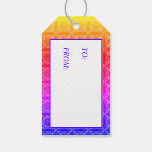 Rainbow Pastel Gift Tags