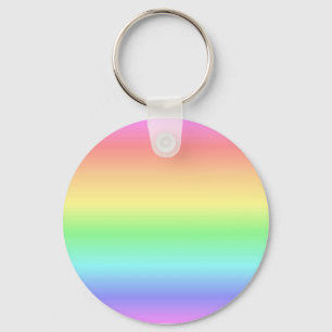 Rainbow Pastel Keychain