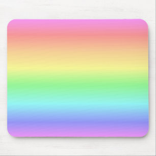 Rainbow Pastel Mouse Pad