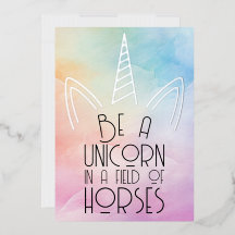 Rainbow Pastel Unicorn Affirmation