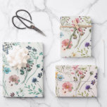 Rainbow Pastels Watercolor Wildflower Meadow Wrapping Paper Sheet<br><div class="desc">Infuse your gift-giving with the enchanting charm of our Rainbow Pastels Watercolor Wildflower Meadow Wrapping Paper Sheets. Perfect for birthdays, baby showers, and any special occasion, these sheets feature a vibrant array of hand-painted wildflower designs in soft rainbow pastels. The beautiful blend of colours and delicate botanical patterns create a...</div>