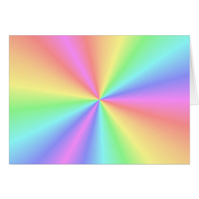 Rainbow Pattern 3 (Front Horizontal)
