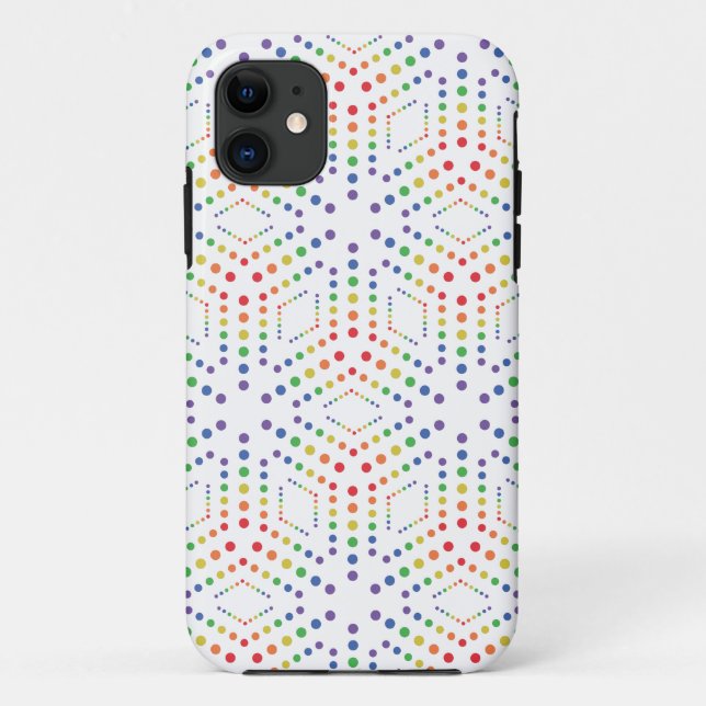 Rainbow Pattern Case-Mate iPhone Case (Back)