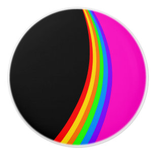 RAINBOW PATTERN CERAMIC KNOB