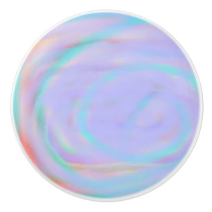 Rainbow pattern Ceramic knob and door pulls