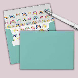 Rainbow pattern envelope