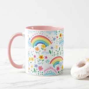  Rainbow Pattern  Mug