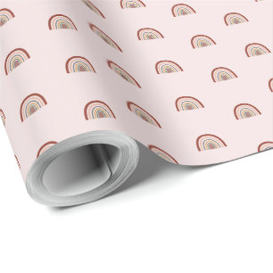Rainbow Pattern Multicolor Elegant Gift Wrap