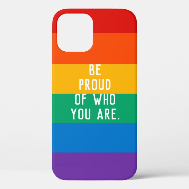 Rainbow Pattern Personalized Case-Mate iPhone Case (Back)