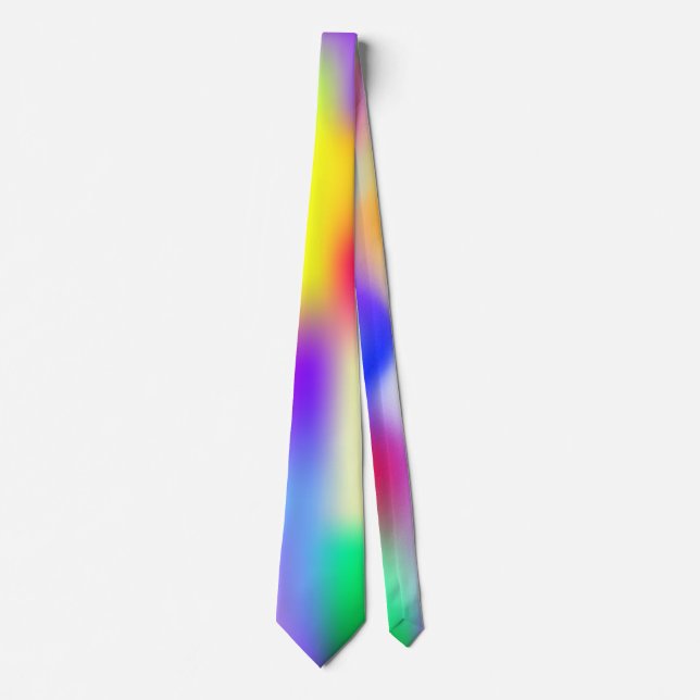 Rainbow Pattern Tie (Front)
