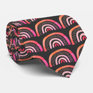 Rainbow Pattern Tie