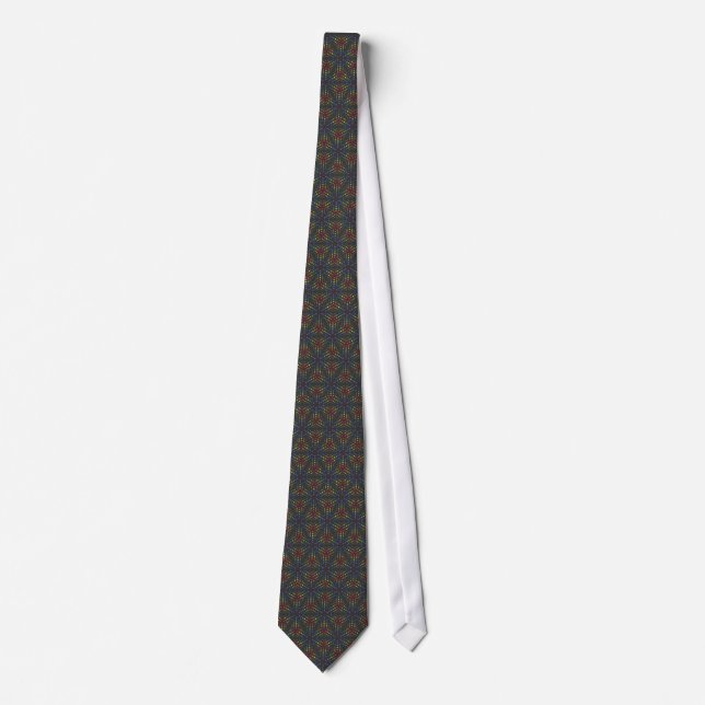 Rainbow Pattern Tie (Front)