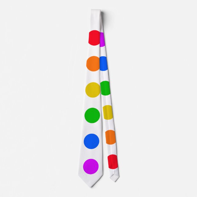 Rainbow Pattern Tie (Front)