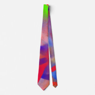 Rainbow Pattern Tie