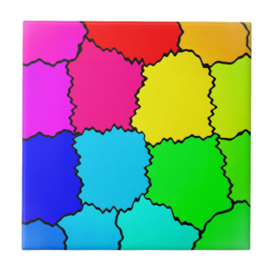 Rainbow Pattern Tile