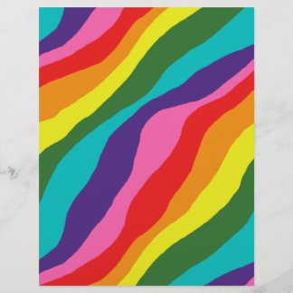 Rainbow Patterns Flyer