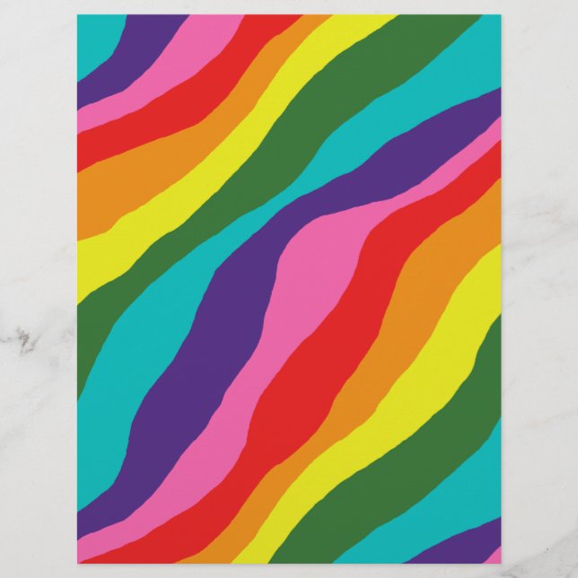 Rainbow Patterns Flyer (Front)