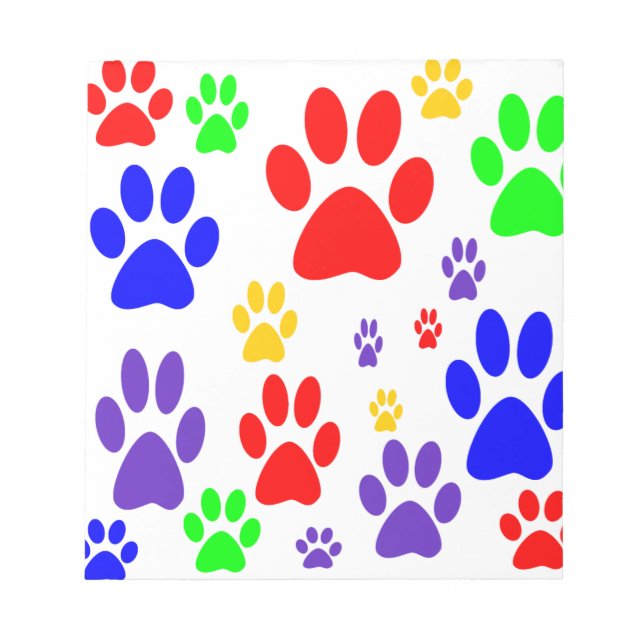 rainbow paws notepad (Front)