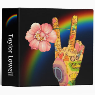Rainbow Peace Art Classeur - SRF