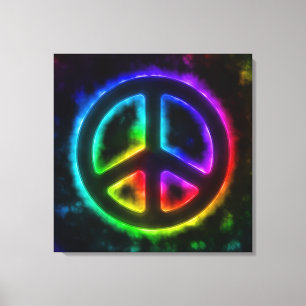 Rainbow Peace Sign