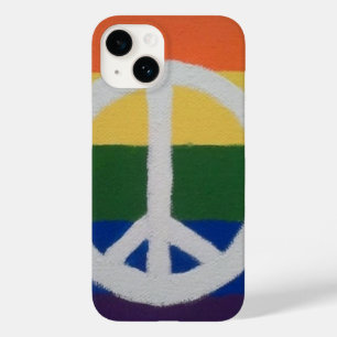 Rainbow Peace Sign Case for Apple or Samsung