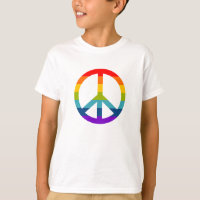 Rainbow Peace Sign