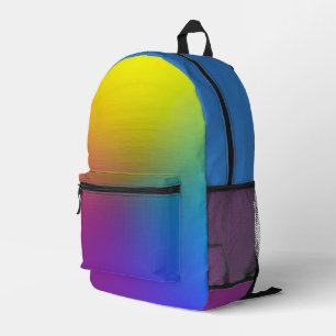 Rainbow Pearl Printed Backpack