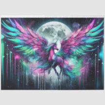 Rainbow Pegasus Tissue Paper