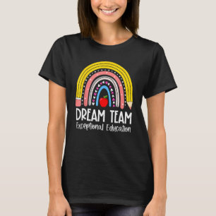 Rainbow Pencil Dream Exceptional Education Team SP T-Shirt