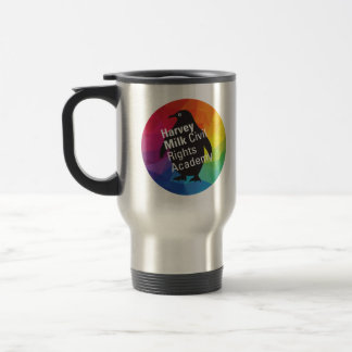 Rainbow Penguin Stainless Steel Travel Mug