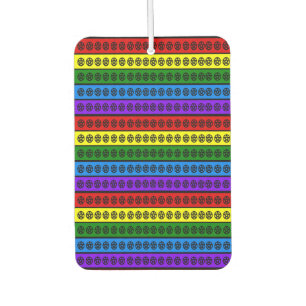 Rainbow Pentacles Air Freshener