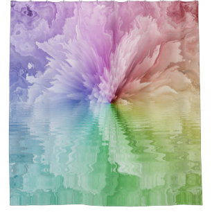 Rainbow Peony Tie Dye Hippie