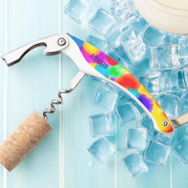  Rainbow Personalized Corkscrew (Creator Uploaded)