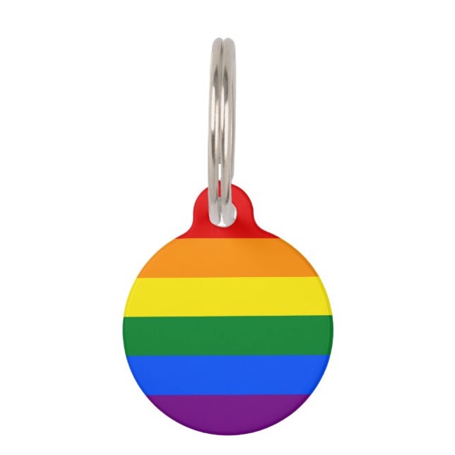 RAINBOW PET TAG (Front)