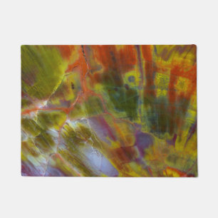 Rainbow Petrified Wood Doormat