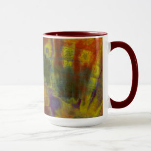 Rainbow Petrified Wood Mug