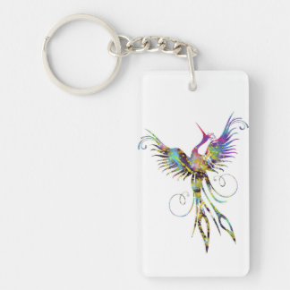 Rainbow Phoenix Porte - clé par Brow Bird