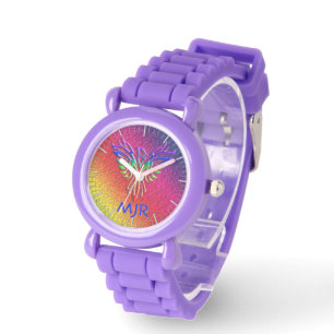 Rainbow Phoenix Rising LBGTQ+ with your initials Watch