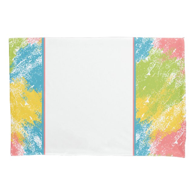 Rainbow Pillowcase (Front-Left)
