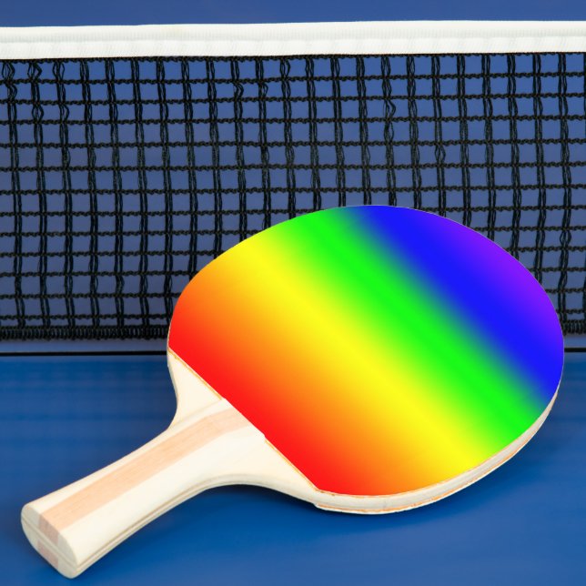 Rainbow Ping Pong Paddle (Insitu)