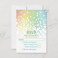 Rainbow Pixels Video Game Gamer Bar Mitzvah 