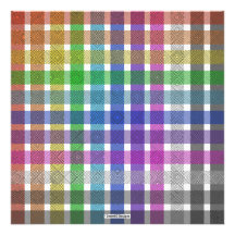 Rainbow Plaid - Photo Print