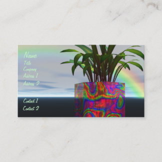 Rainbow Plant Business Card