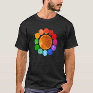Rainbow Polka Dot International Dot Day September T-Shirt